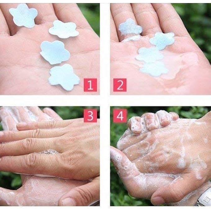 JRT PAPER SOAP CLEAN SOFT BATH FOR TRAVEL IN FLAVOUR DESIGN TUBE SHAPE BOTTLE - SET OF 3 - Image 3